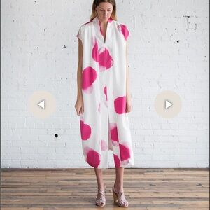 Horses Atelier Sparta Print Smoking Dress - size 3